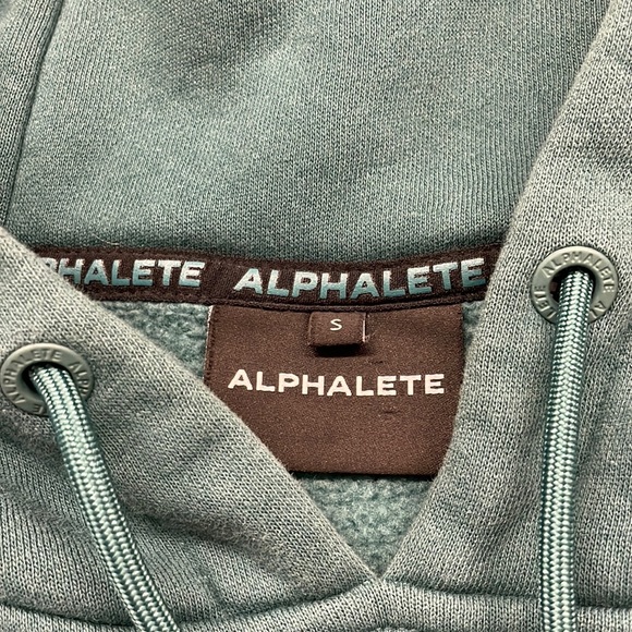 Alphalete womens sweatshirt size small teal - Picture 3 of 8